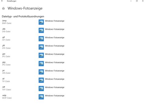 Windows 10 GPO Standardprogramme festlegen